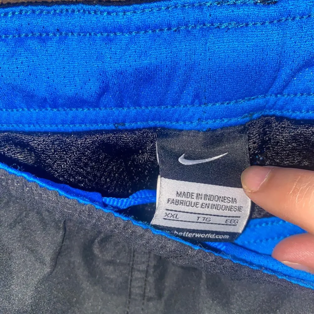Nike black blue